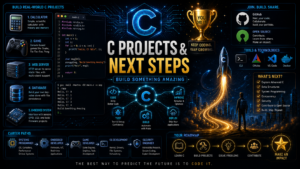 C projects next steps build something amazing learning path guide