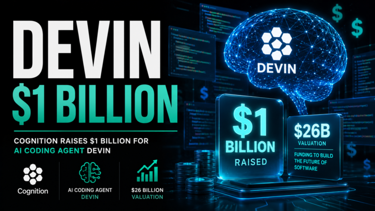 Cognition Devin AI coding agent 1 billion funding 26 billion valuation 2026