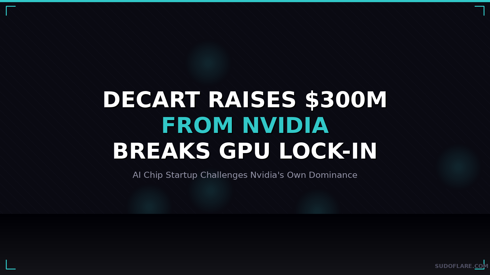 Decart 300M Nvidia funding AI chip startup 2026