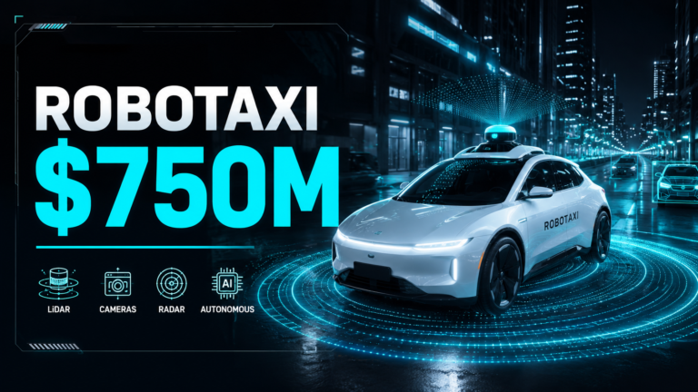 ECARX May Mobility robotaxi 750 million dollar deal 2026