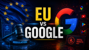 EU DMA fine Google 2026 record penalty for search self-preferencing and AI Overviews