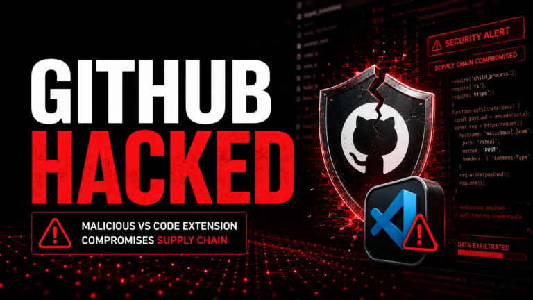 GitHub breached via Nx Console VS Code supply chain attack 2026