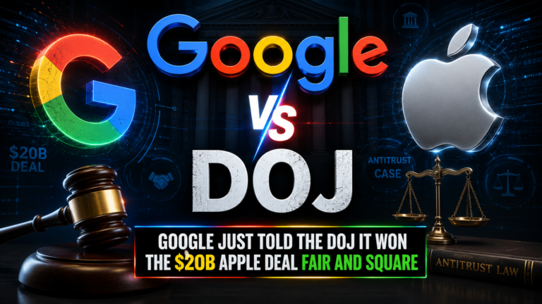 Google antitrust appeal 2026 DOJ $20B Apple deal court case