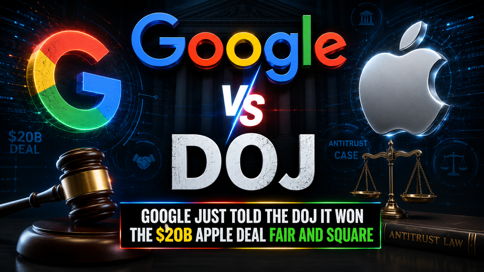 Google antitrust appeal 2026 DOJ $20B Apple deal court case
