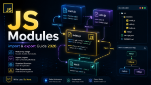 JavaScript Modules Import Export Guide 2026