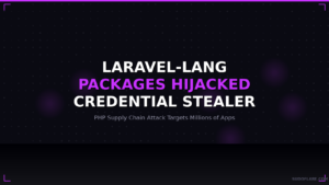 Laravel-Lang supply chain attack credential stealer 2026