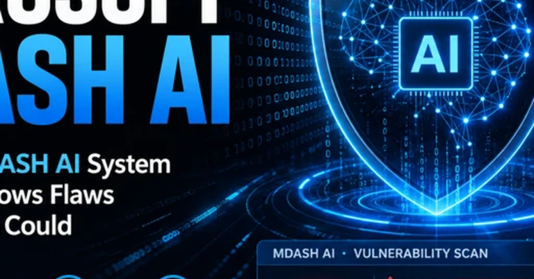 Microsoft MDASH AI cybersecurity system Windows flaws 2026