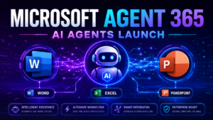 Microsoft Agent 365 AI agents Word Excel PowerPoint 2026 launch