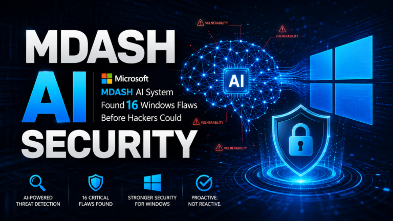 Microsoft MDASH AI security system found 16 Windows flaws 2026