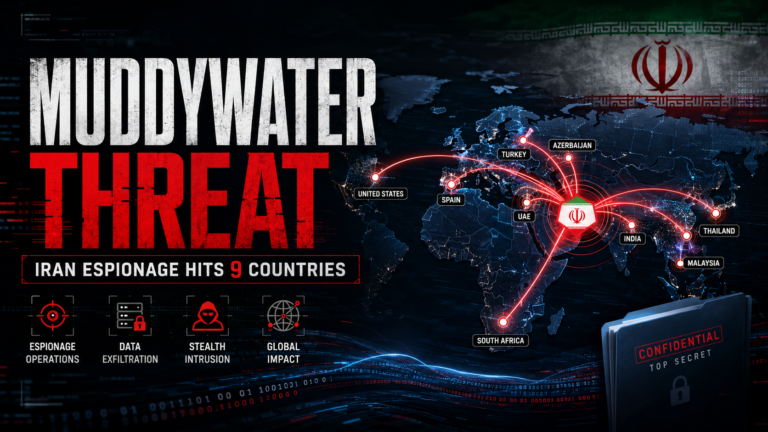 MuddyWater Iran espionage campaign targets 9 countries cyber threat
