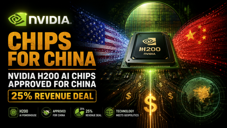 Nvidia H200 China chips 25% revenue deal 2026 semiconductor