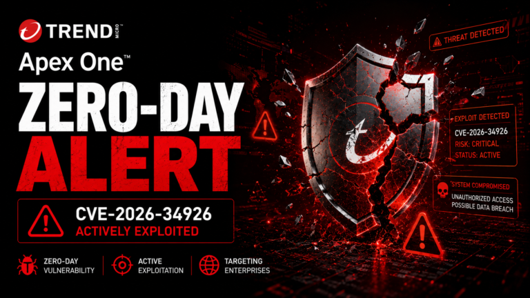 Trend Micro Apex One zero-day CVE-2026-34926 CISA patch alert 2026