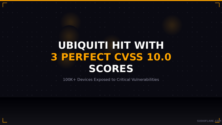 Ubiquiti UniFi OS CVSS 10.0 critical vulnerabilities 2026